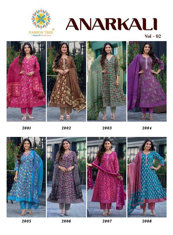 Passion tree anarkali vol 2 Wholesale kurtis suppliers in Kolkata